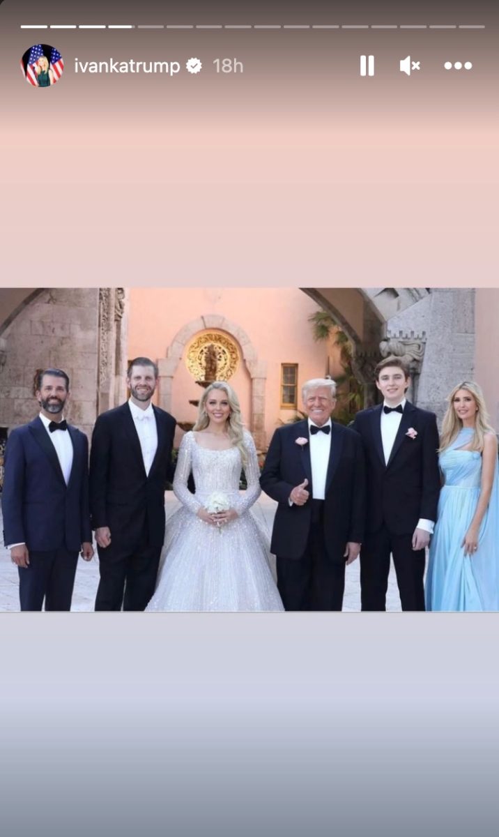 Tiffany Trump Weds Michael Boulos at Mar-a-Lago and People Can't Stop Talking About the Photos | Congratulations are in order for the Trump family. On November 12, one of Donald Trump’s middle children, his only child with ex-wife Marla Maples, Tiffany Trump got married over the weekend.