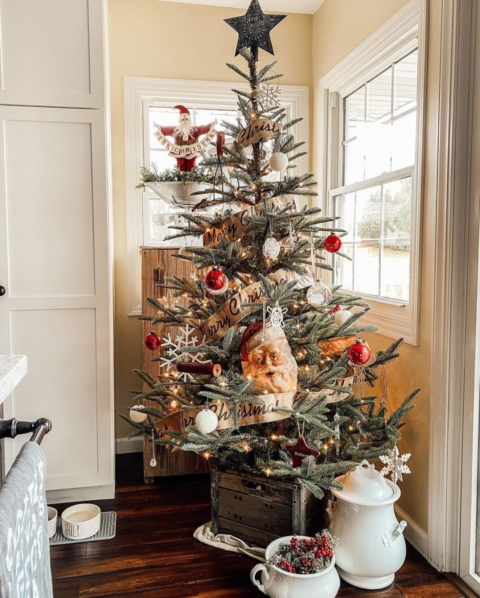 Rustic Christmas Tree Ideas