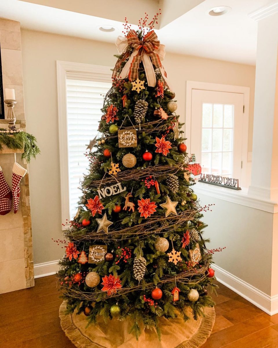 Rustic Christmas Tree Ideas