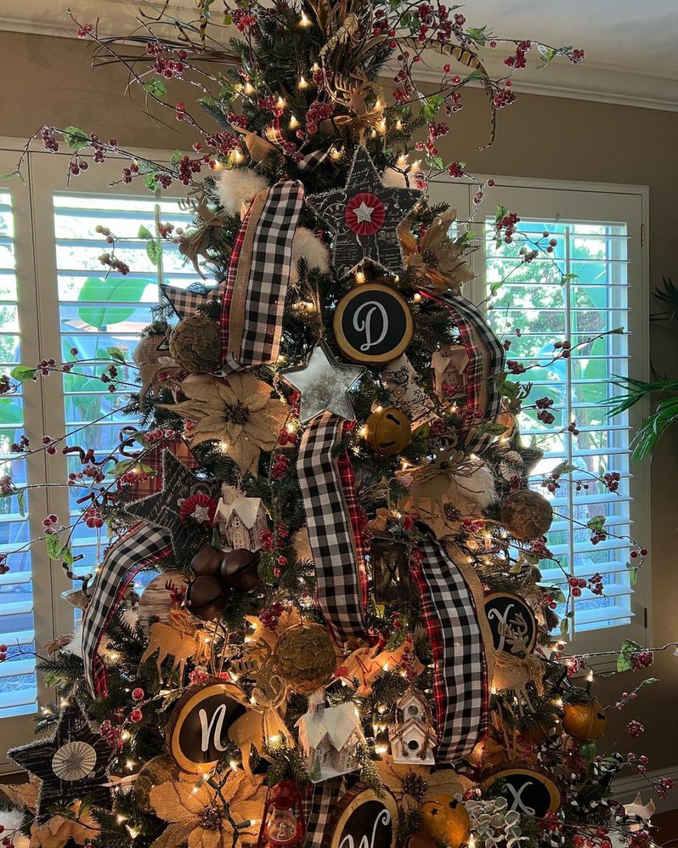 Rustic Christmas Tree Ideas