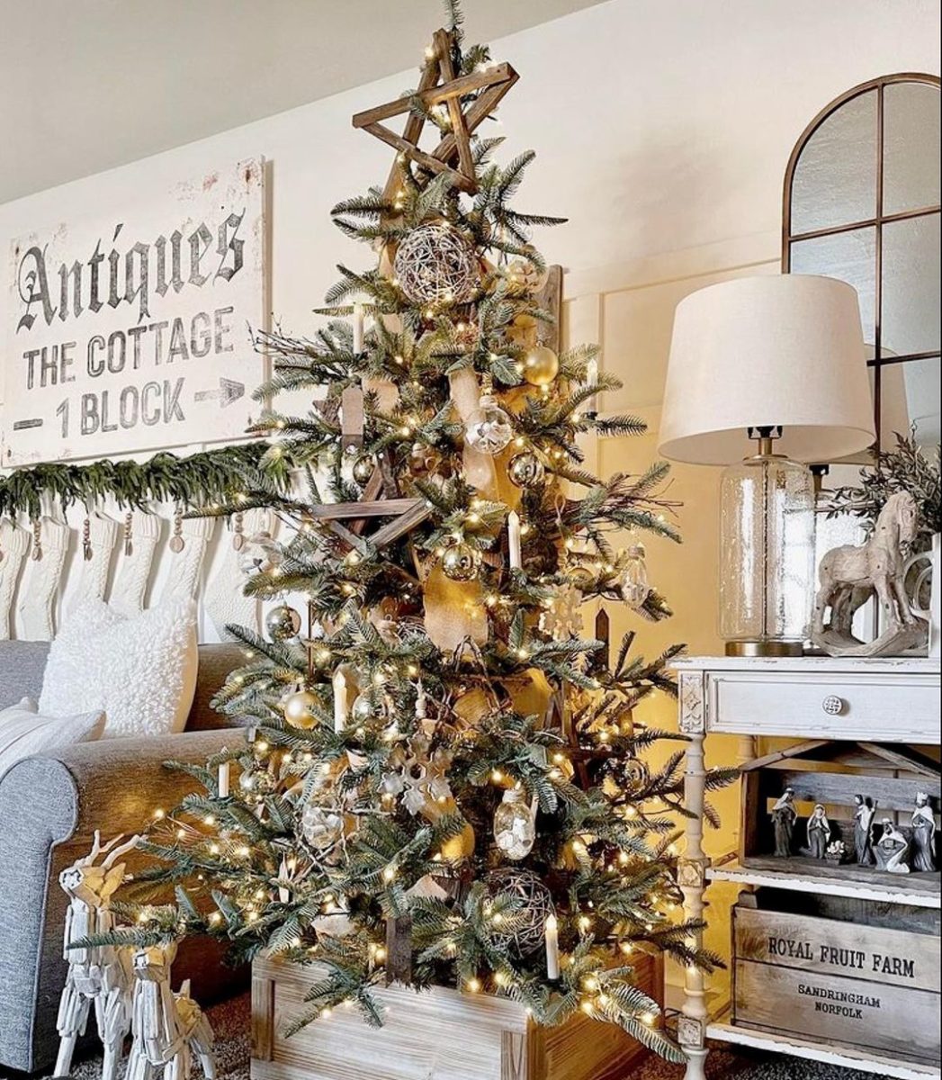 Rustic Christmas Tree Ideas