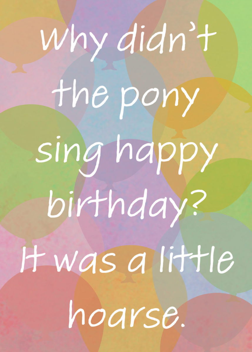 Birthday Jokes