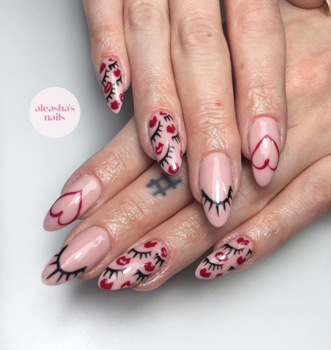 Valentine's Day Nails