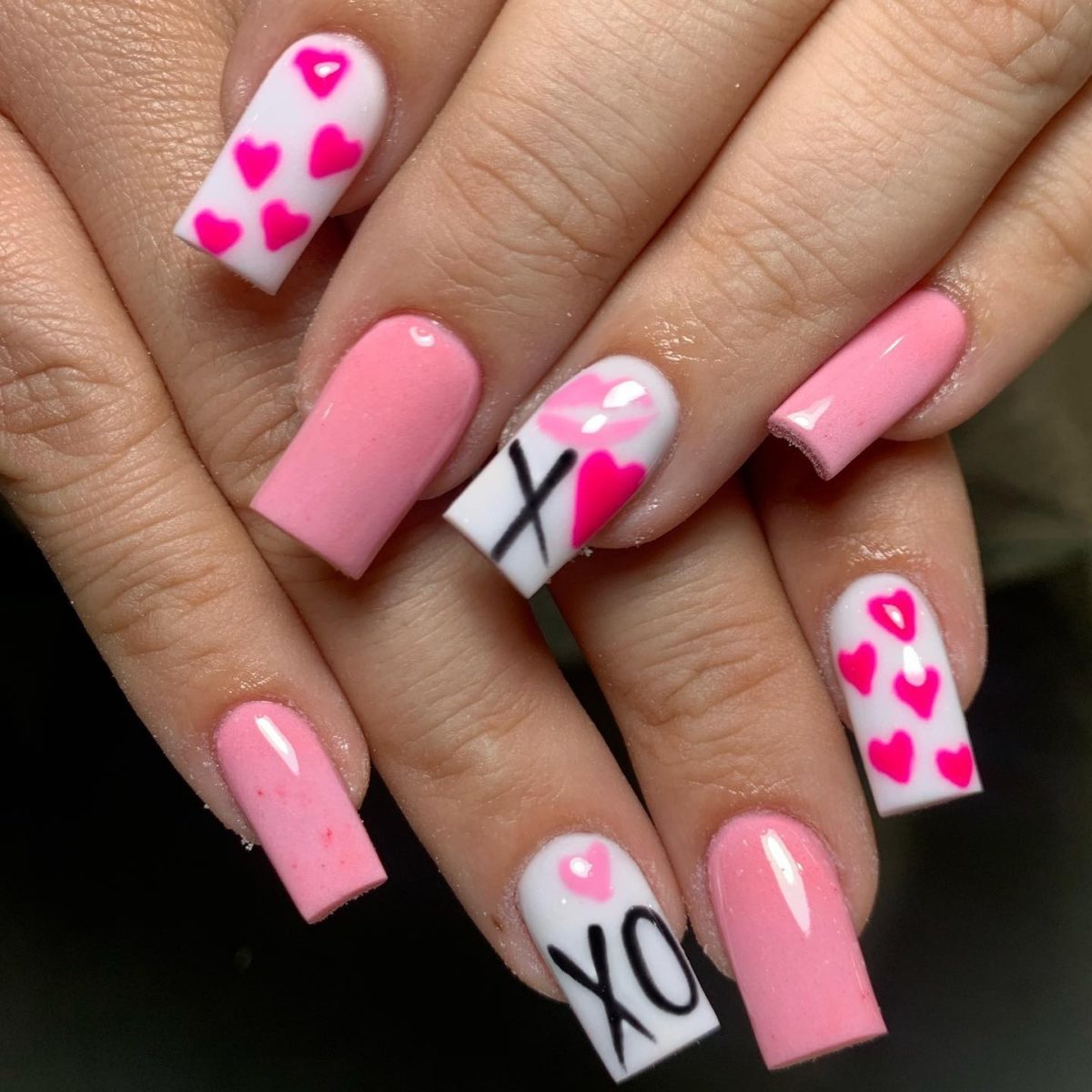 Valentine's Day Nails