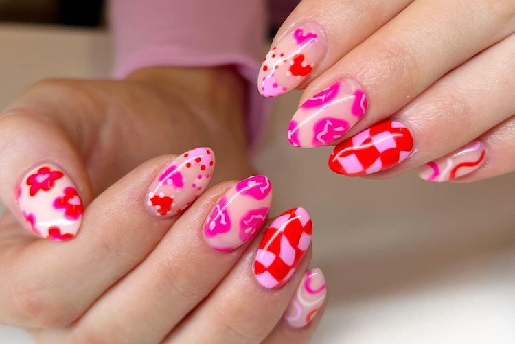 Valentine's Day Nails