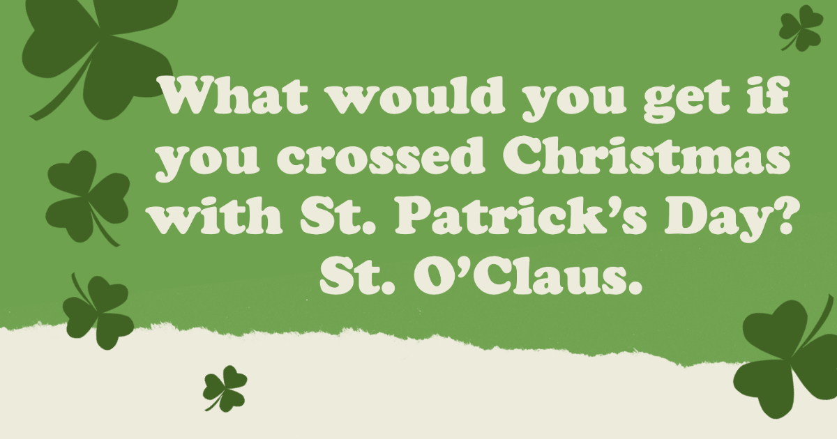 St. Patrick's Day Jokes for Kids