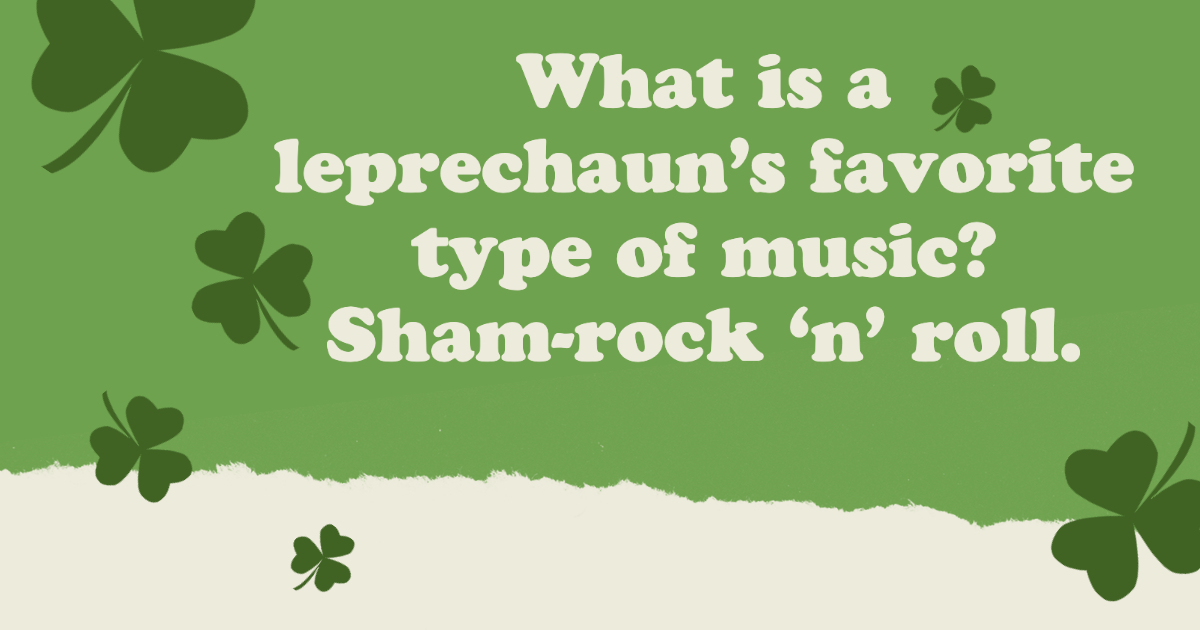 St. Patrick's Day Jokes for Kids