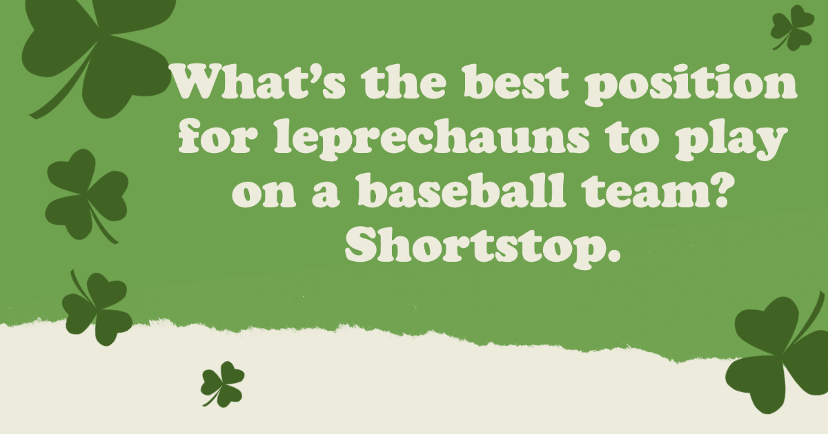 St. Patrick's Day Jokes for Kids