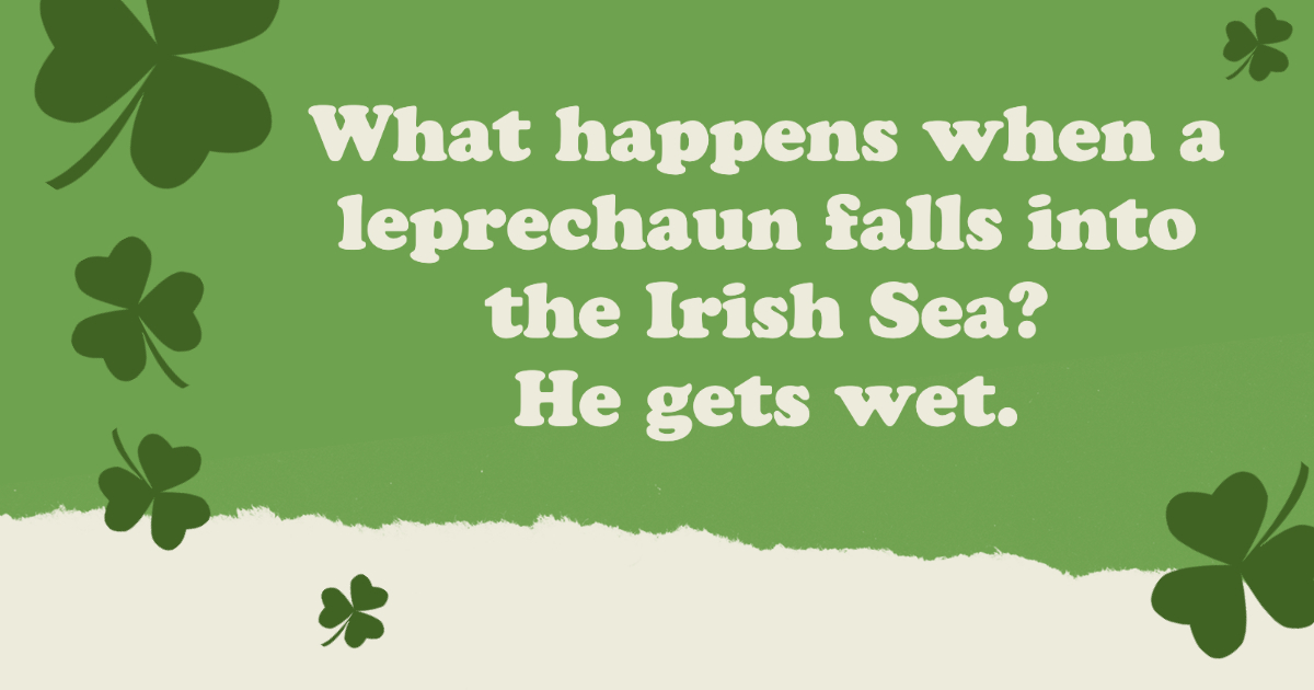 St. Patrick's Day Jokes for Kids