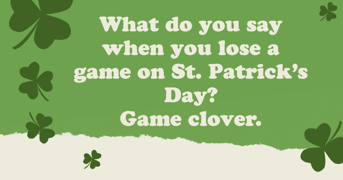 St. Patrick's Day Jokes for Kids