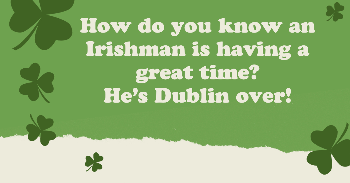 St. Patrick's Day Jokes for Kids