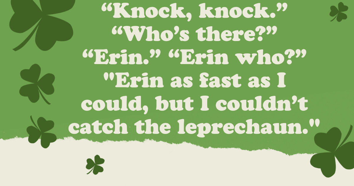 St. Patrick's Day Jokes for Kids