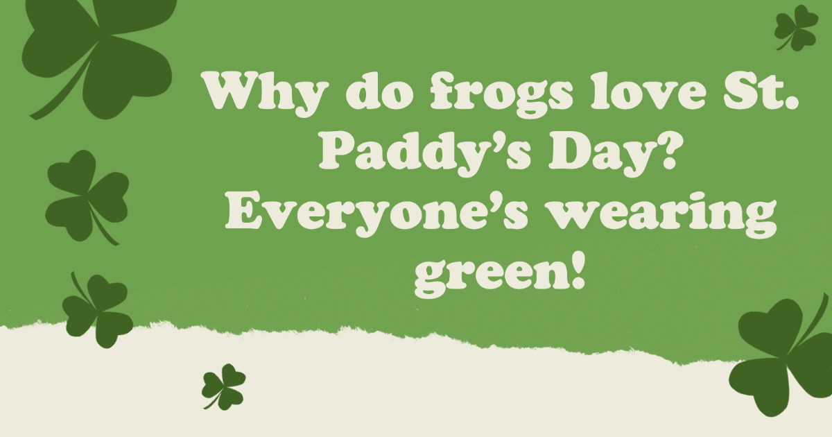 St. Patrick's Day Jokes for Kids