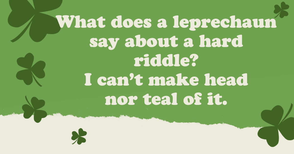 St. Patrick's Day Jokes for Kids