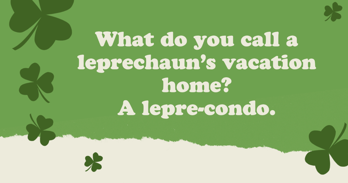 St. Patrick's Day Jokes for Kids