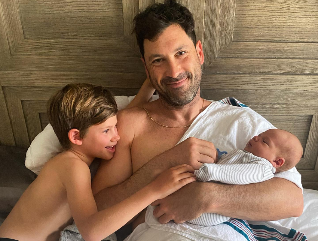 Maksim Chmerkovskiy and Peta Murgatroyd Share First Photo, Reveal Name of Newest Baby Boy