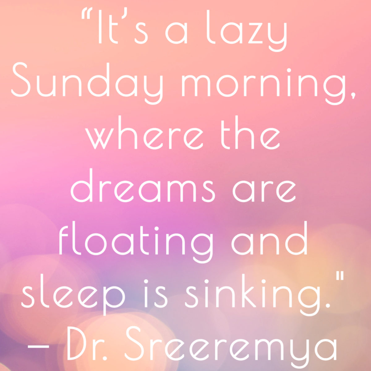 Sunday Quotes