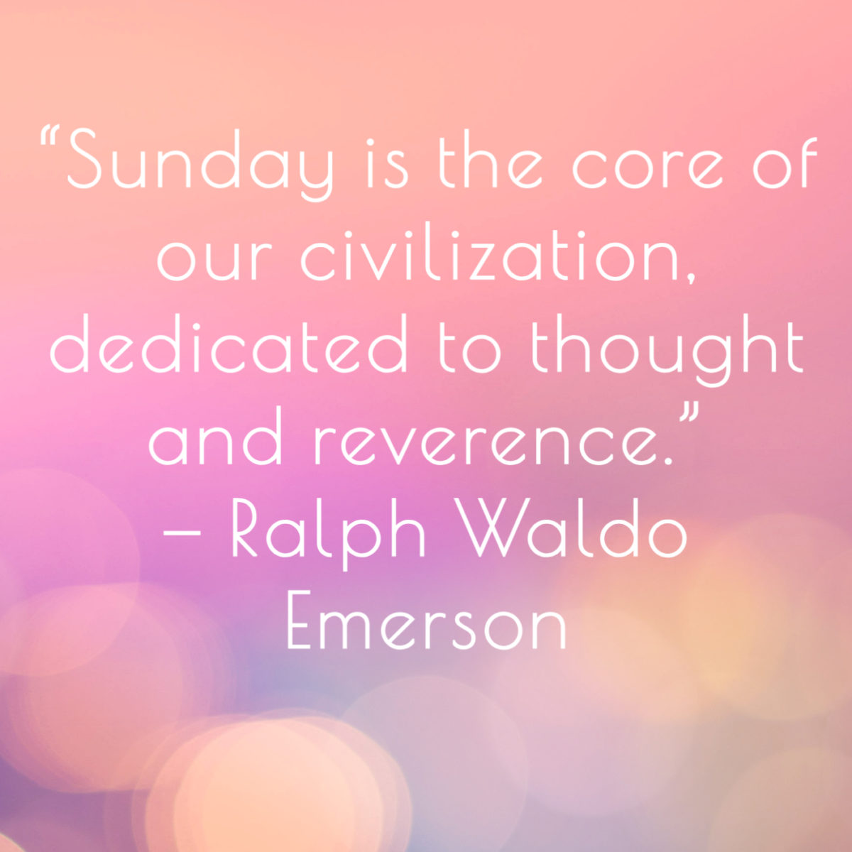 Sunday Quotes