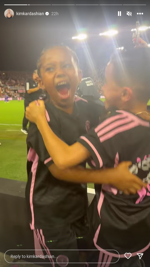 Kim Kardashian Shares Video of Son, Saint West, and His Friend Meeting Lionel Messi and David Beckham: “Best Day of Their Entire Lives”