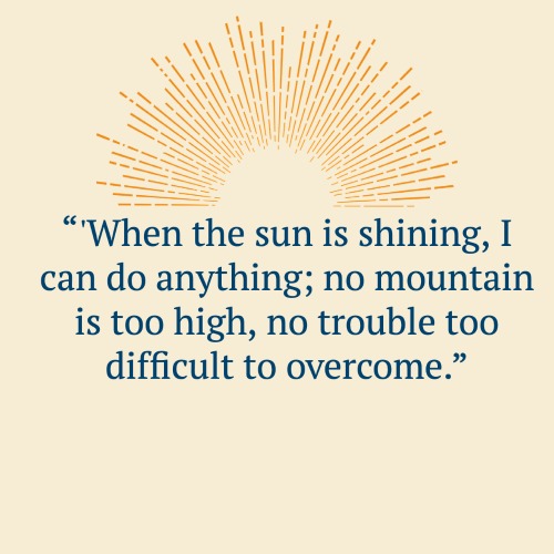 Quotes About Sunshine