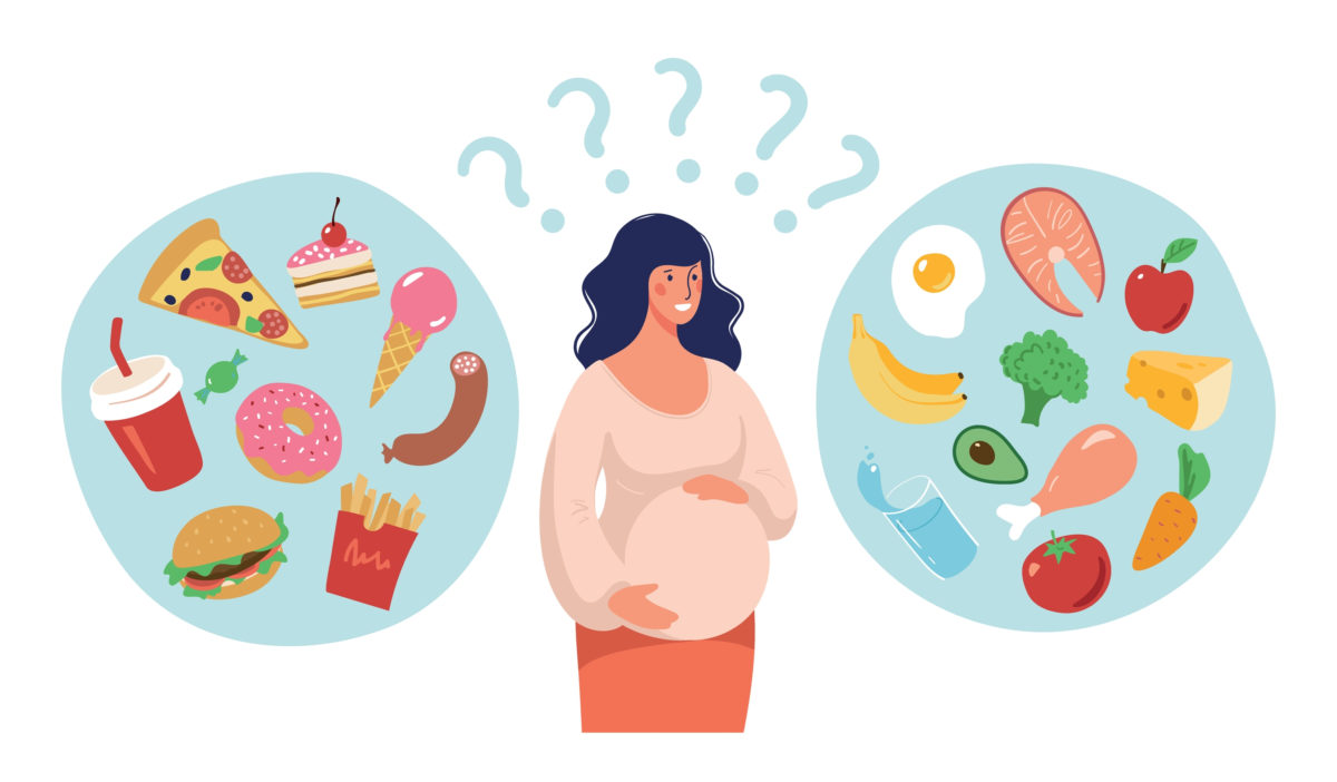 Quick & Easy Grab-and-Go Foods to Eat While Pregnant | Don’t worry – we’ll share with you some of our favorite grab-and-go foods to eat while pregnant. But first, let’s take a look at what types of nutrients expecting mothers should target to ensure a healthy baby. 