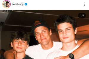 Tom Brady gives Taylor Swift advice before attending Miami concert with sons